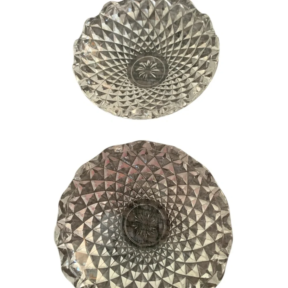 Diamanté Three In One‎ Candy-box Ashtray Jewel Case Vintage